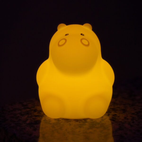 LED Hippo Night Light - Image 3
