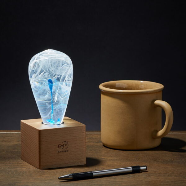 Cube Wood Light Base - Image 5