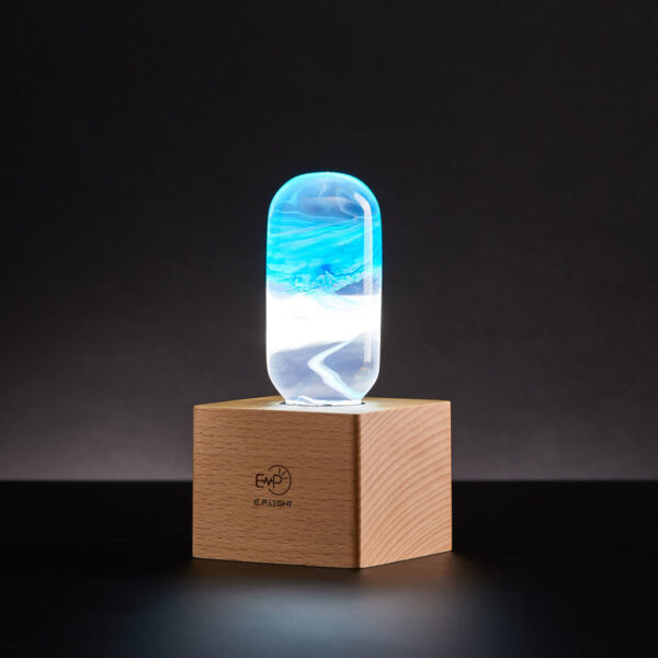 Cube Wood Light Base - Image 4